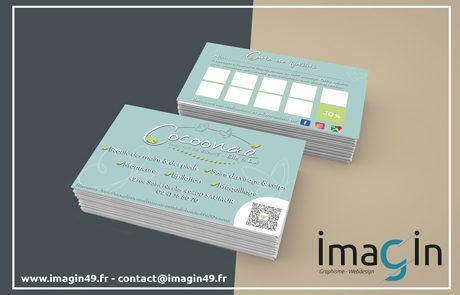 cartes de visite institut