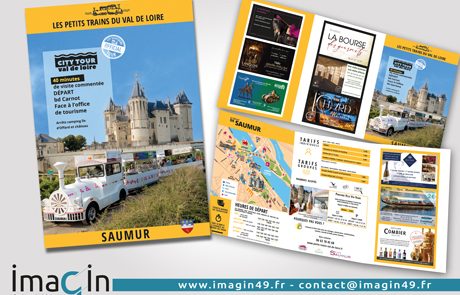 plaquettes dépliants